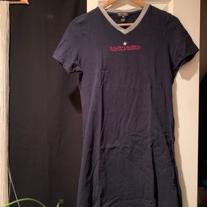 • 90’s vtg. Ralph Lauren navy mini dress •